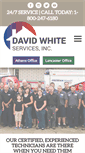 Mobile Screenshot of davidwhiteservices.com