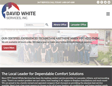 Tablet Screenshot of davidwhiteservices.com